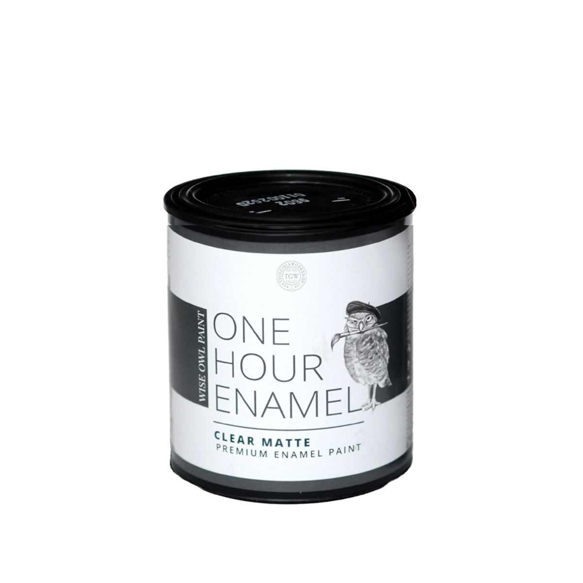 Wise Owl Paint One Hour Enamel Clear Coat. Matte, Satin, Semi-Gloss Clear high quality Topcoat