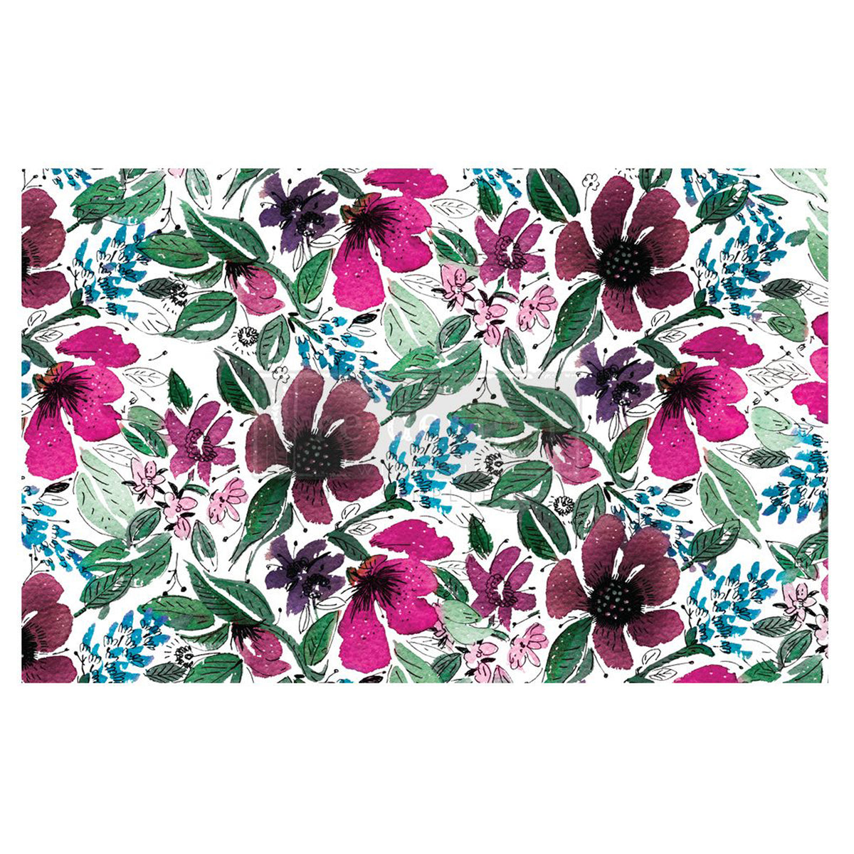 Redesign Decoupage Décor Tissue Paper – Lavender Fleur – 1 sheet, 19″x30″ –  Re·Design with Prima®