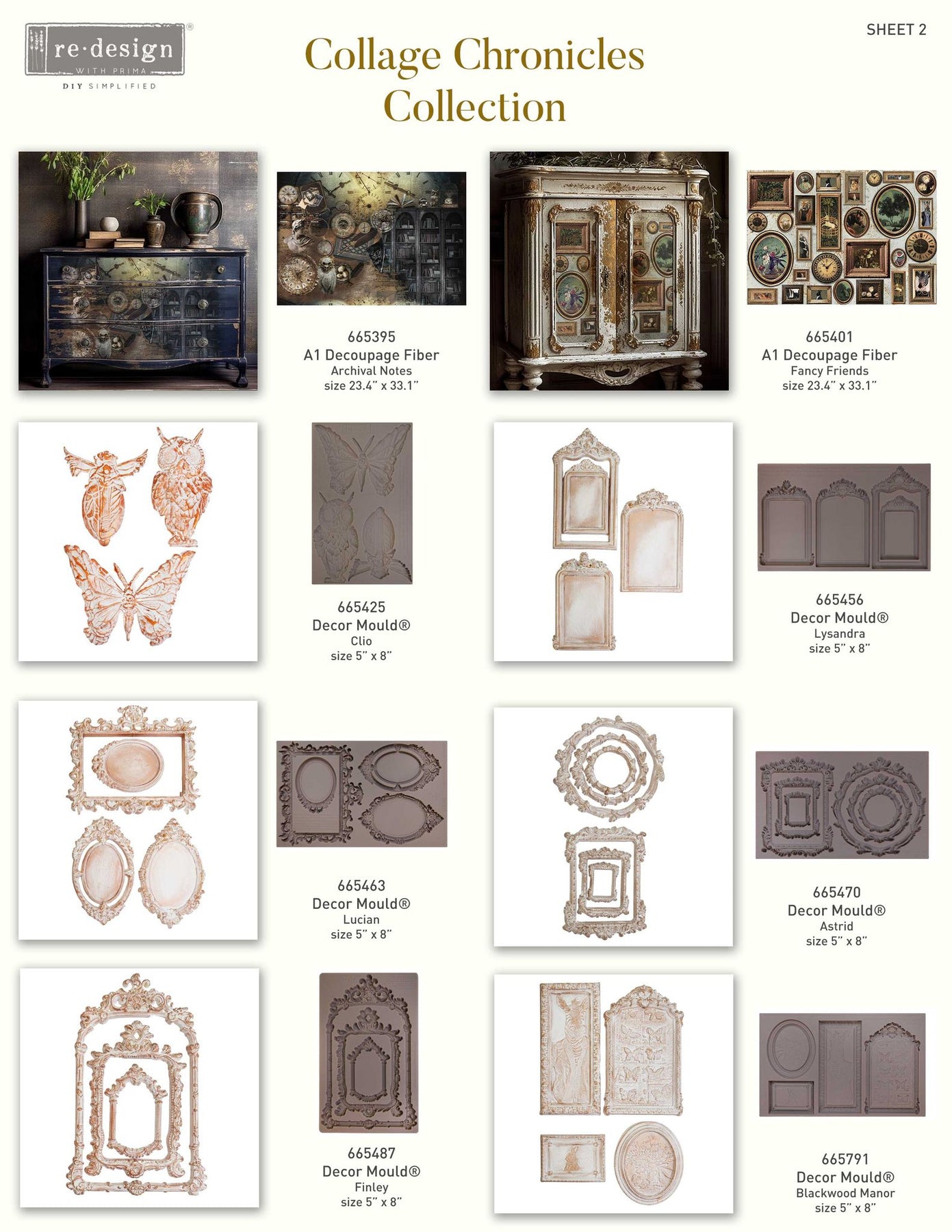 Prima Re-Design Decor Mould-Blackwood Manor